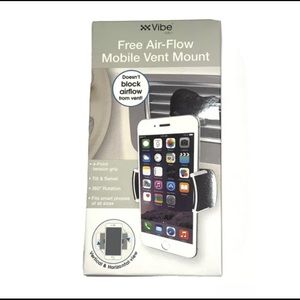 Vibe Free Air Flow Mobile Vent Mount Phone Holder